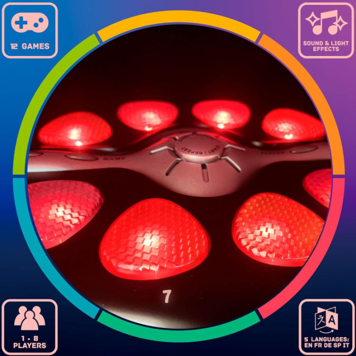 iCore Brain Game: 12-in-1 Electronic Memory Challenge for Kids - Fun STEM Toy!