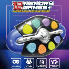 iCore 12-in-1 Electronic Flashing Memory Game: Fun, Interactive Brain Challenge for Kids