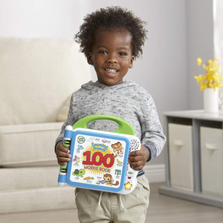 LeapFrog Livre Interactif Bilingue des 100 Mots : Apprentissage Amusant pour les Tout-Petits !