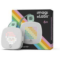 imagiCharm: Interactive Coding Accessory for Kids - Learn Python & Create Pixel Art