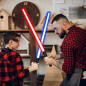 Extendable LED Lightsaber: Color Changing FX Sword for Galactic Battles & Cosplay