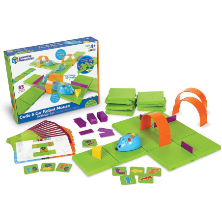 Souris Robot Code & Go de Learning Resources: Initiez vos Enfants au Codage STEM en Samusant!