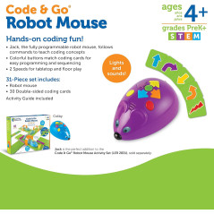 Souris Robot Code & Go par Learning Resources - Apprendre en s'amusant