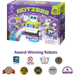 BOTZEES Classic Plus Robot de Codage AR Interactif pour Enfants