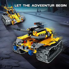 Mibido 5-in-1 Robot Dinosaur Building Kit: STEM Toy with Remote & App Control - Perfect Gift for Kids!