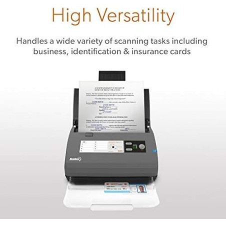 Ambir ImageScan DS820ix: High-Speed Duplex Scanner - Boost Your Productivity!