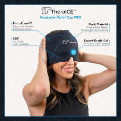 TheraICE Rx Headache Relief Cap: Soothing Cold Therapy for Migraines