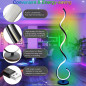 Lampe Spirale LED RGB Intelligente: Illuminez Votre Intérieur avec Style et Contrôle App! Lampe Spirale LED RGB Intelligente: Illuminez Votre Intérieur avec Style et Contrôle App!