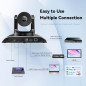 Tenveo Caméra Conférence PTZ 20X: Full HD, Zoom Optique Exceptionnel pour vos Meetings et Streaming! Tenveo Caméra Conférence PTZ 20X: Full HD, Zoom Optique Exceptionnel pour vos Meetings et Streaming!
