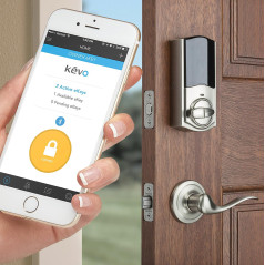 Kwikset Kevo Convert: Smart Lock Conversion Kit for Enhanced Home Security!