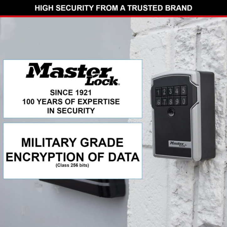 Coffre à Clés Bluetooth Master Lock : Accès Sécurisé et Partagé, Contrôle Total! Coffre à Clés Bluetooth Master Lock : Accès Sécurisé et Partagé, Contrôle Total!