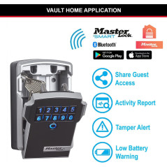 Master Lock Bluetooth Padlock: Superior security with quick access.