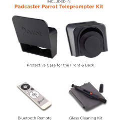 Padcaster Parrot Teleprompter Kit: Professional Teleprompting Made Easy and Affordable