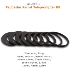 Padcaster Parrot Teleprompter Kit: Professional Teleprompting Made Easy and Affordable