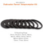 Parrot Teleprompter Kit: Film Like a Pro with Your Smartphone! Portable, Easy Setup & Bluetooth Remote