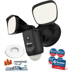 Caméra Swann avec Projecteur : Sécurité Intelligente et Lumineuse
