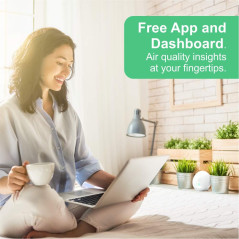 Airthings Wave Mini : Votre Expert en Qualité de l'Air Intérieur