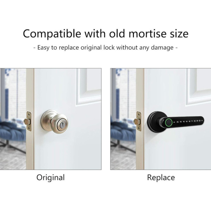 CATCHFACE Smart Lock: Keyless Entry with Fingerprint & App Control - Secure Your Home Today! CATCHFACE Smart Lock: Keyless Entry with Fingerprint & App Control - Secure Your Home Today!