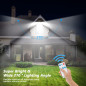Mokot 2500 Lumen Solar Lights: Motion Sensor, Remote Control, Waterproof - 2 Pack, Ultimate Security! Mokot 2500 Lumen Solar Lights: Motion Sensor, Remote Control, Waterproof - 2 Pack, Ultimate Security!