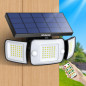 Intelamp 1200 Lumen Solar Flood Lights: Motion Sensor, Remote, Waterproof - 2 Pack Intelamp 1200 Lumen Solar Flood Lights: Motion Sensor, Remote, Waterproof - 2 Pack