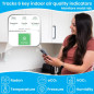 Lüft Air Quality Monitor: Radon, VOC & CO2 Detection - Breathe Easier with WiFi & App! Lüft Air Quality Monitor: Radon, VOC & CO2 Detection - Breathe Easier with WiFi & App!