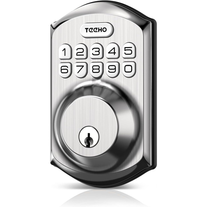 TEEHO Keyless Entry Door Lock: Secure Your Home with Smart Auto-Lock & Weatherproof Design TEEHO Keyless Entry Door Lock: Secure Your Home with Smart Auto-Lock & Weatherproof Design