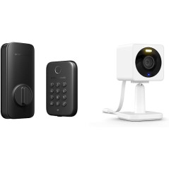 Wyze Lock Bolt, Fingerprint Keyless Entry Door Auto-Lock, Smart Bluetooth Deadbolt Replacement, Backlit Keypad, IPX5