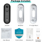 WUUK 2K Wireless Video Doorbell: No Subscription, Local Storage, & Alexa Ready! WUUK 2K Wireless Video Doorbell: No Subscription, Local Storage, & Alexa Ready!