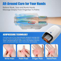 Ehightop Cordless Hand Massager – Relief for Arthritis & Carpal Tunnel
