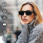 GAXABI Bluetooth Sunglasses: Polarized, Voice Control, and 8-Hour Battery! GAXABI Bluetooth Sunglasses: Polarized, Voice Control, and 8-Hour Battery!