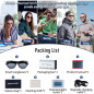 COSMOING Smart Sunglasses: Bluetooth Audio & UV Protection for Outdoor Adventures COSMOING Smart Sunglasses: Bluetooth Audio & UV Protection for Outdoor Adventures