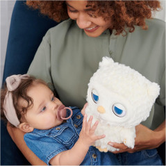GUND Sleepy Eyes Owl Soother - Calming Plush & Nightlight for Kids