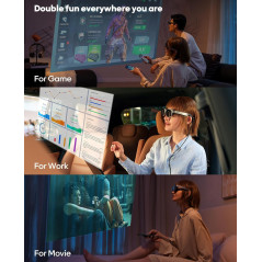 AR Smart Glasses – Eye Comfort, Privacy Protection, Optional Frames