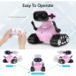 Pink Robot Toy for Girls: Remote Control, Music, & LED Eyes - Fun Gift for Kids 3+ Pink Robot Toy for Girls: Remote Control, Music, & LED Eyes - Fun Gift for Kids 3+