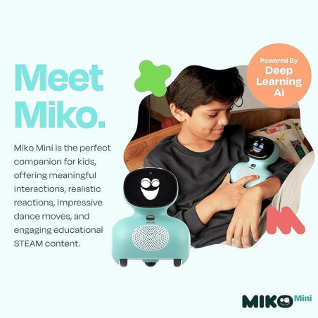 Miko Mini: Your Childs AI Learning Robot - STEAM Education & Fun!