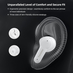 M3 AI Translation Earbuds, 144 Languages, Two-Way Translator