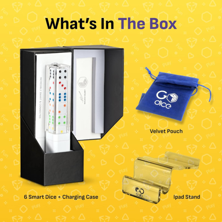 GoDice Full Pack: Interactive Smart Dice Set for Unforgettable Family Game Nights GoDice Full Pack: Interactive Smart Dice Set for Unforgettable Family Game Nights