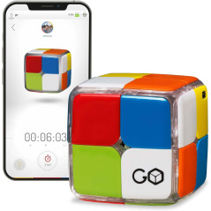 GoCube 2x2 Smart Cube - Learn, Play, and Improve Your Skills