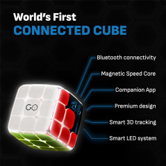 GoCube Edge  Award-Winning App-Enabled Smart Bluetooth Speed Cube