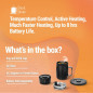 HOT KUP Smart Heated Coffee Mug: 14oz Temperature Control, Perfect Hot or Cold Drinks! HOT KUP Smart Heated Coffee Mug: 14oz Temperature Control, Perfect Hot or Cold Drinks!