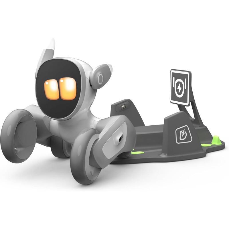 Smart Robot Pet – An interactive companion with AI features, emotions, and smart charging station!