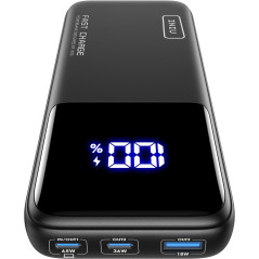 INIU 65W Power Bank — 20,000mAh fast charger for laptops, MacBook, Steam Deck, iPad, iPhone & Samsung!