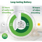 LeapFrog Babyphone HD 7 360° : Vision Nocturne Couleur, Zoom 8x, Berceuses & Communication Bidirectionnelle