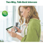 LeapFrog Babyphone HD 7 360° : Vision Nocturne Couleur, Zoom 8x, Berceuses & Communication Bidirectionnelle