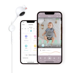 iBaby Smart Baby Monitor — 1080P HD WiFi video, breathing & movement tracking, 2-way audio, alerts & night vision!