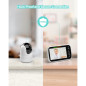Babyphone Vidéo 5 UKSUP: Vision Nocturne, Communication Bidirectionnelle, Longue Autonomie & Berceuses! Babyphone Vidéo 5 UKSUP: Vision Nocturne, Communication Bidirectionnelle, Longue Autonomie & Berceuses!