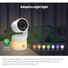 LeapFrog LF930HD Moniteur Bébé 7” HD et Vision Nocturne