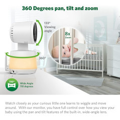 LeapFrog LF930HD Baby Monitor with 7” HD and Night Vision