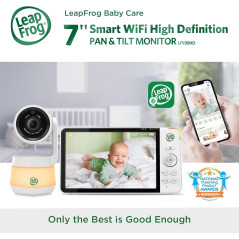 LeapFrog LF930HD Moniteur Bébé 7” HD et Vision Nocturne