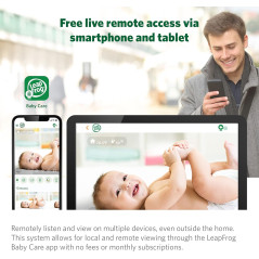 LeapFrog LF930HD Baby Monitor with 7” HD and Night Vision